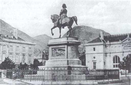 Statue Napoleon Bonaparte - 1868 Grenoble